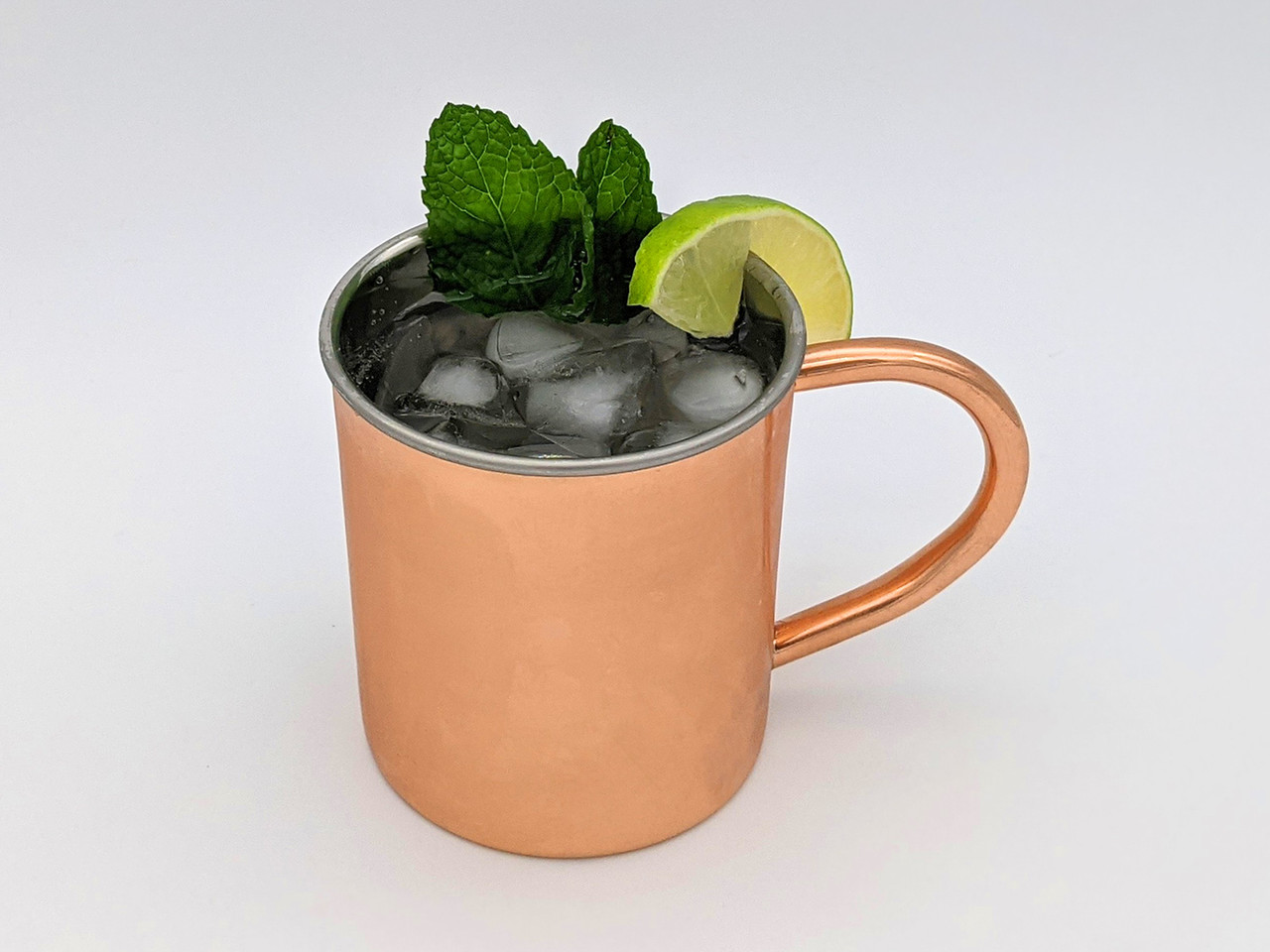 100% COPPER MUG - SOLID COPPER MOSCOW MULE MUG CLASSIC — Duals Natural