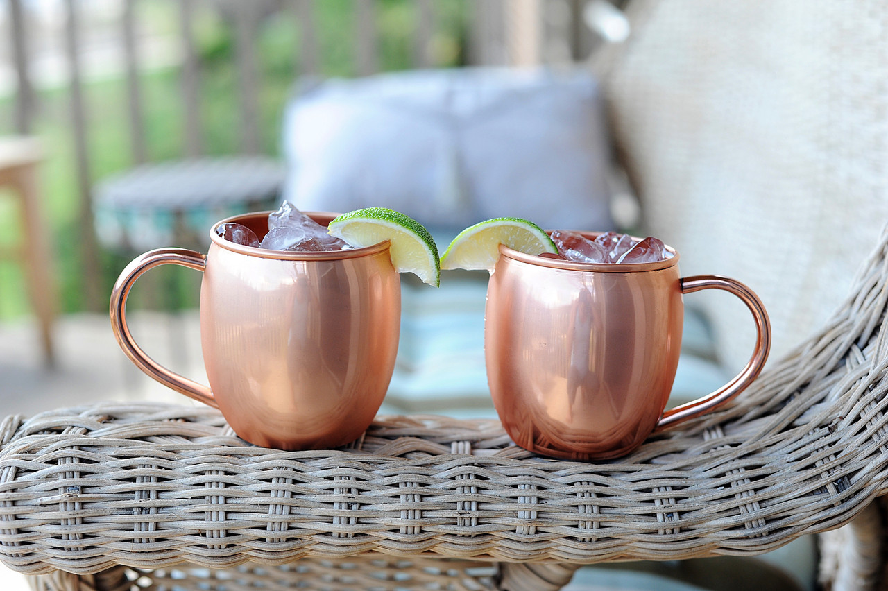 The Barrel: Copper Mug for Moscow Mule | Clean & Smooth Design