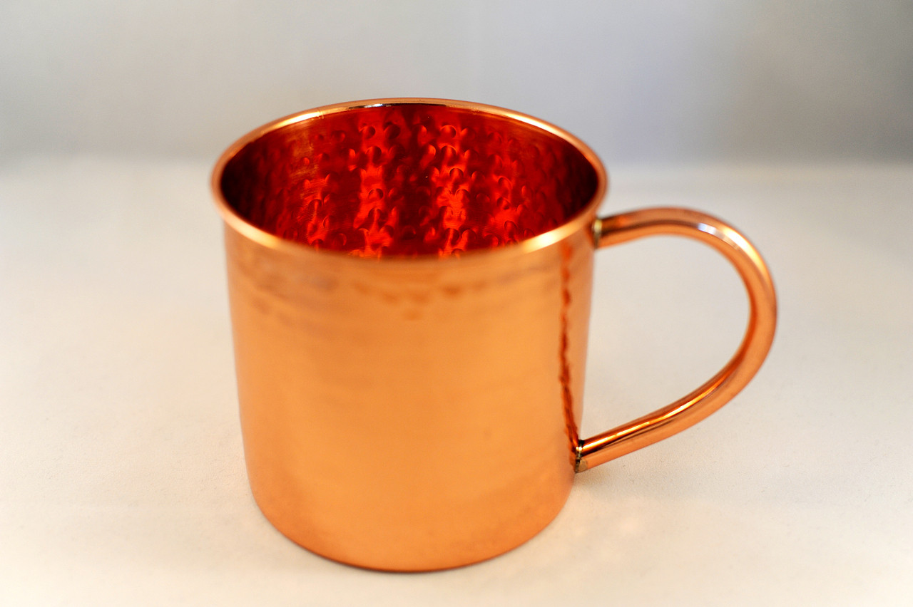 %100 Pure Copper Hand Hammered,Big Size Red Copper Mug, Copper Beer Mug,  Moscow Mule Mug, Office/Boyfriend/Father Gift, Bar Drinkware