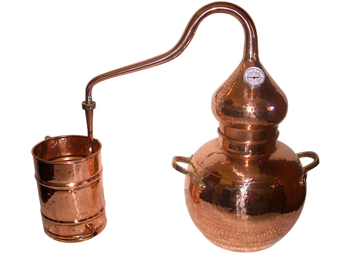 10 Liter Soldered Alembic Whiskey Still