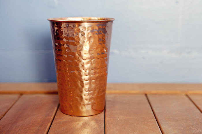 Hammered Copper Tumbler Alchemade