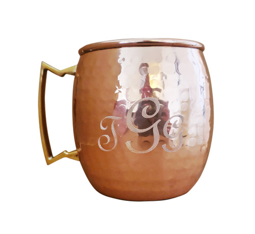 Set of 2 Engraved Copper Mugs - Alchemade