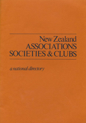 New Zealand Associations, Societies & Clubs