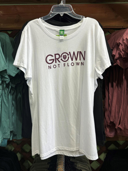 GROWN NOT FLOWN LADIES TEE