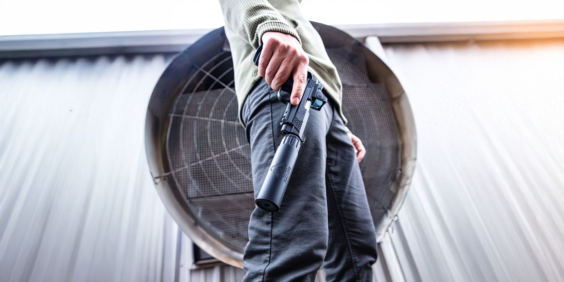 QUELL-P Handgun Suppressors