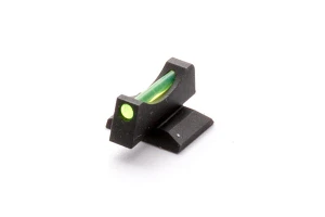 FRONT SIGHT, 1911, SNAG-FREE, GREEN FIBER OPTIC, .200"
