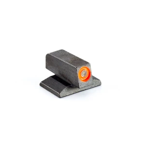 FRONT SIGHT, 1911, WILSON COMBAT/AMERIGLO SNAG-FREE, GREEN TRITIUM WITH ORANGE OUTLINE, .170"