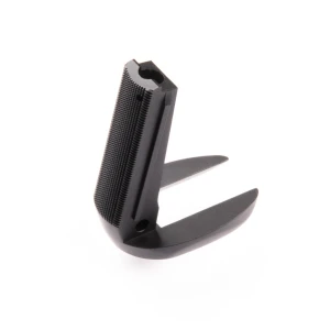 MAGWELL, ONE-PIECE, CHECKERED, BULLET PROOF, FULL-SIZE, ROUND BUTT, ALUMINUM