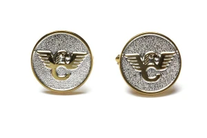 MEDALLION, TWO-TONE, WILSON COMBAT, SET OF 2