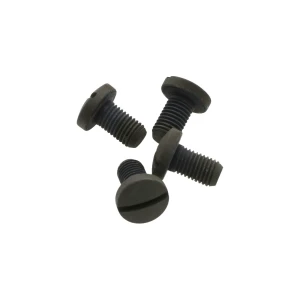 SCREW, 1911, GRIPS, SLOT HEAD, O.D. GREEN ARMOR-TUFF, PACKAGE OF 4