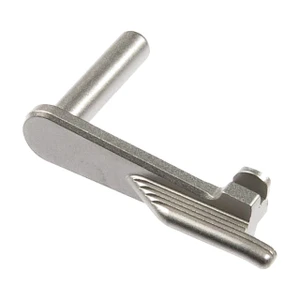 SLIDE STOP, 1911, .45 ACP, SEMI-EXTENDED, BULLET PROOF, STAINLESS