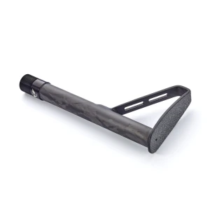BUTTSTOCK, WILSON COMBAT/SMOKE COMPOSITES, CLOSED SHOULDER, 10.1" LOP, CARBON FIBER