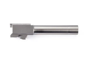 BARREL, MATCH GRADE, 9MM, GLOCK 19, GEN 3,4,&5, FULL-FIT, STAINLESS
