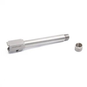 BARREL, MATCH GRADE, 9MM, GLOCK 17, GEN 3&4, DROP-IN, THREADED, STAINLESS
