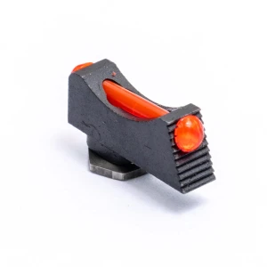 FRONT SIGHT, GLOCK 42/43/43X/48, RED FIBER OPTIC, .200", VICKERS ELITE