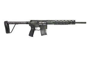 Hunter, .375 SOCOM, 18" Fluted Barrel, 1-12 Twist, Camo with Green Base
