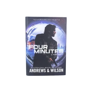 BOOK, FOUR MINUTES, BY ANDREWS & WILSON, AUTOGRAPHED HARDCOVER