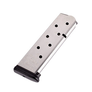 RAILED POWER MAG, .45ACP, 8RD, STAINLESS - LEGACY PN 17130