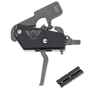 TACTICAL TRIGGER UNIT, AR PLATFORM, TWO STAGE, FLAT TRIGGER, SEMI-AUTO, 4-4.5 LB