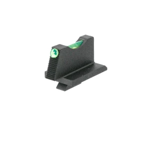 FRONT SIGHT, RUGER GP100, SNAG FREE, GREEN FIBER OPTIC, .335