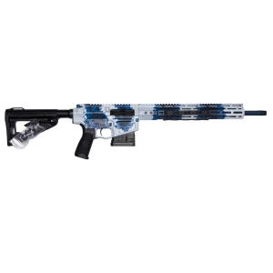 Tactical Hunter, 7mm-08 Remington, 18" Barrel, Blue / White
