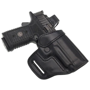 HOLSTER, BULWARK, RAPID RESPONSE, RIGHT HAND, 1.5" BELT, BLACK COWHIDE
