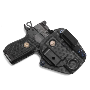 HOLSTER, EDC X9S/SFX9 3.25", PRECISION ULTRA APPENDIX, RIGHT HAND, 1.5" BELT, BASKET WEAVE