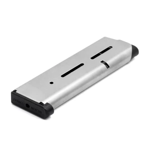 MAGAZINE, 1911, .45 ACP, FULL-SIZE, 8 ROUND, LO-PROFILE STEEL BASE PAD