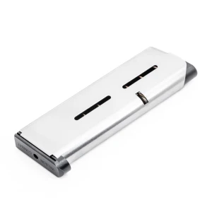 MAGAZINE, 1911, .45 ACP, COMPACT, 7 ROUND, LO-PROFILE STEEL BASE PAD