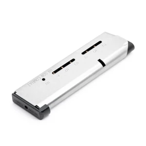MAGAZINE, 1911, ELITE TACTICAL, .45 ACP, HD/+P, FULL-SIZE, 8 ROUND, LO-PROFILE STEEL BASE PAD