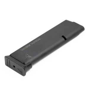 MAGAZINE, 1911, ETM VICKERS DUTY, .45 ACP, FULL-SIZE, 8 ROUND, STEEL BASE PAD, BLACK FLUOROPOLYMER FINISH