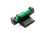 FRONT SIGHT, 1911, SNAG-FREE, COMPETITION, GREEN FIBER OPTIC, .150"