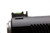 FRONT SIGHT, 1911, SNAG-FREE, COMPETITION, GREEN FIBER OPTIC, .150"