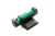 FRONT SIGHT, 1911, SNAG-FREE, COMPETITION, GREEN FIBER OPTIC, .200"