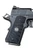 GRIPS, 1911, COMPACT, AGGRESSIVE STARBURST, G10, BLACK, BEVELED BOTTOM