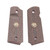 GRIPS, 1911, COMPACT, SLANT, G10, BLACK CHERRY, BEVELED BOTTOM