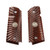 GRIPS, 1911, COMPACT, STARBURST, COCOBOLO, BEVELED BOTTOM
