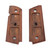 GRIPS, 1911, COMPACT, STARBURST, COCOBOLO, BEVELED BOTTOM