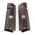 GRIPS, 1911, FULL-SIZE, STARBURST, COCOBOLO, BEVELED BOTTOM