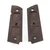 GRIPS, 1911, FULL-SIZE, STARBURST, COCOBOLO, BEVELED BOTTOM