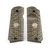 GRIPS, 1911, SENTINEL, TRAK STARBURST, G10, DIRTY OLIVE, BEVELED BOTTOM