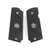 GRIPS, 1911, SENTINEL, ULTRA THIN, G10, BLACK, BEVELED BOTTOM