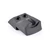 REAR SIGHT, 1911, BATTLESIGHT, SERRATED BLADE, .165" WIDE U-NOTCH, BLACK