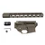 RECEIVER & RAIL SET, AR-15, LOWER/UPPER, FORGED, CLOSED TRIGGER GUARD, 15" MLOK, GREEN ASH, FDE BASE