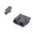 SIGHT SET, GLOCK, VICKERS ELITE, BLACK SERRATED REAR, GOLD BEAD FRONT, .230"
