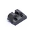 REAR SIGHT, GLOCK, BATTLESIGHT, SERRATED BLADE, BLACK
