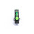 FRONT SIGHT, GLOCK 42/43/43X/48, GREEN FIBER OPTIC, .200", VICKERS ELITE