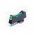 FRONT SIGHT, GLOCK 42/43/43X/48, GREEN FIBER OPTIC, .200", VICKERS ELITE