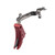 TRIGGER ASSEMBLY, PERFORMANCE, GLOCK, GEN 3/4, CURVED TRIGGER, RED/BLACK SAFETY