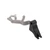 TRIGGER ASSEMBLY, PERFORMANCE, GLOCK, GEN 3/4, FLAT TRIGGER, BLACK/BLACK SAFETY